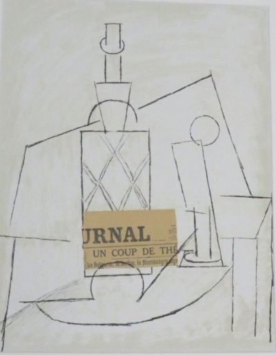 Papiers collés-dessins - Pablo Picasso