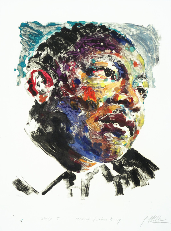 Martin Luther King (Première version) - Peggy Viallat-Langlois